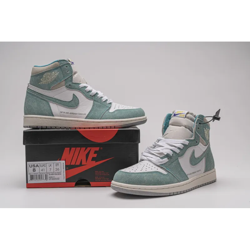 Uabat Jordan 1 Retro High Turbo Green ,555088-311