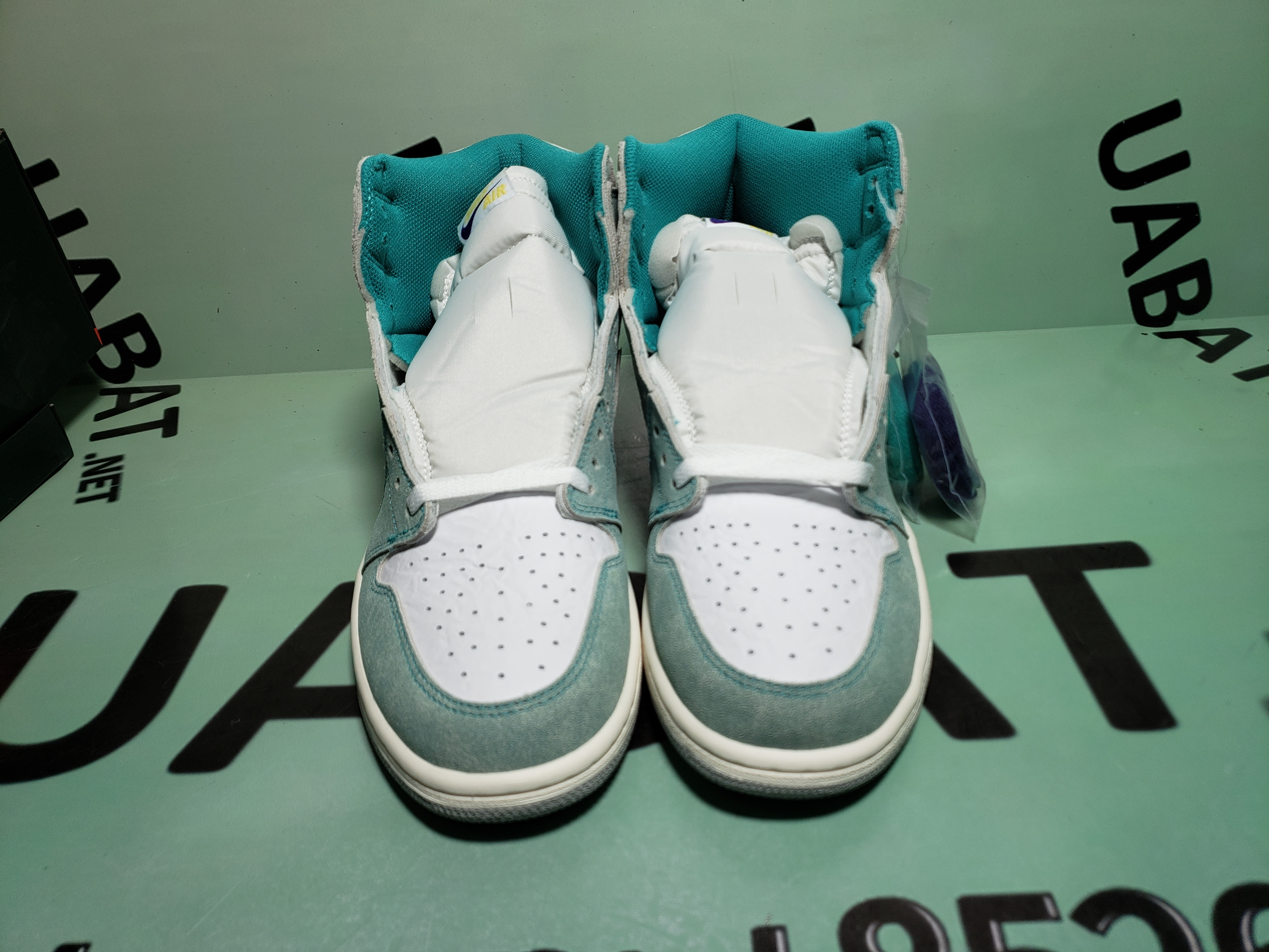 Uabat Jordan 1 Retro High Turbo Green ,555088-311