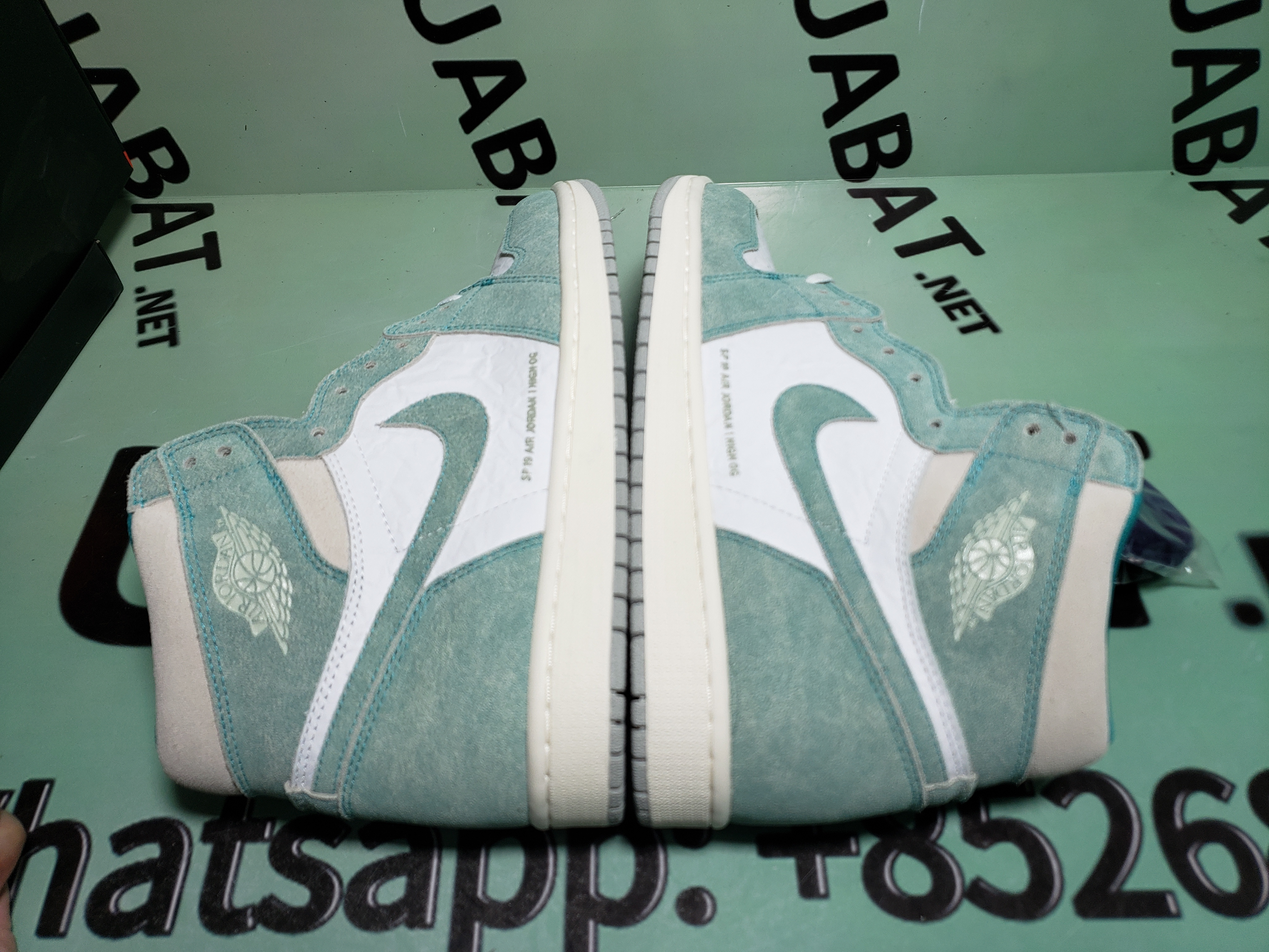 Uabat Jordan 1 Retro High Turbo Green ,555088-311