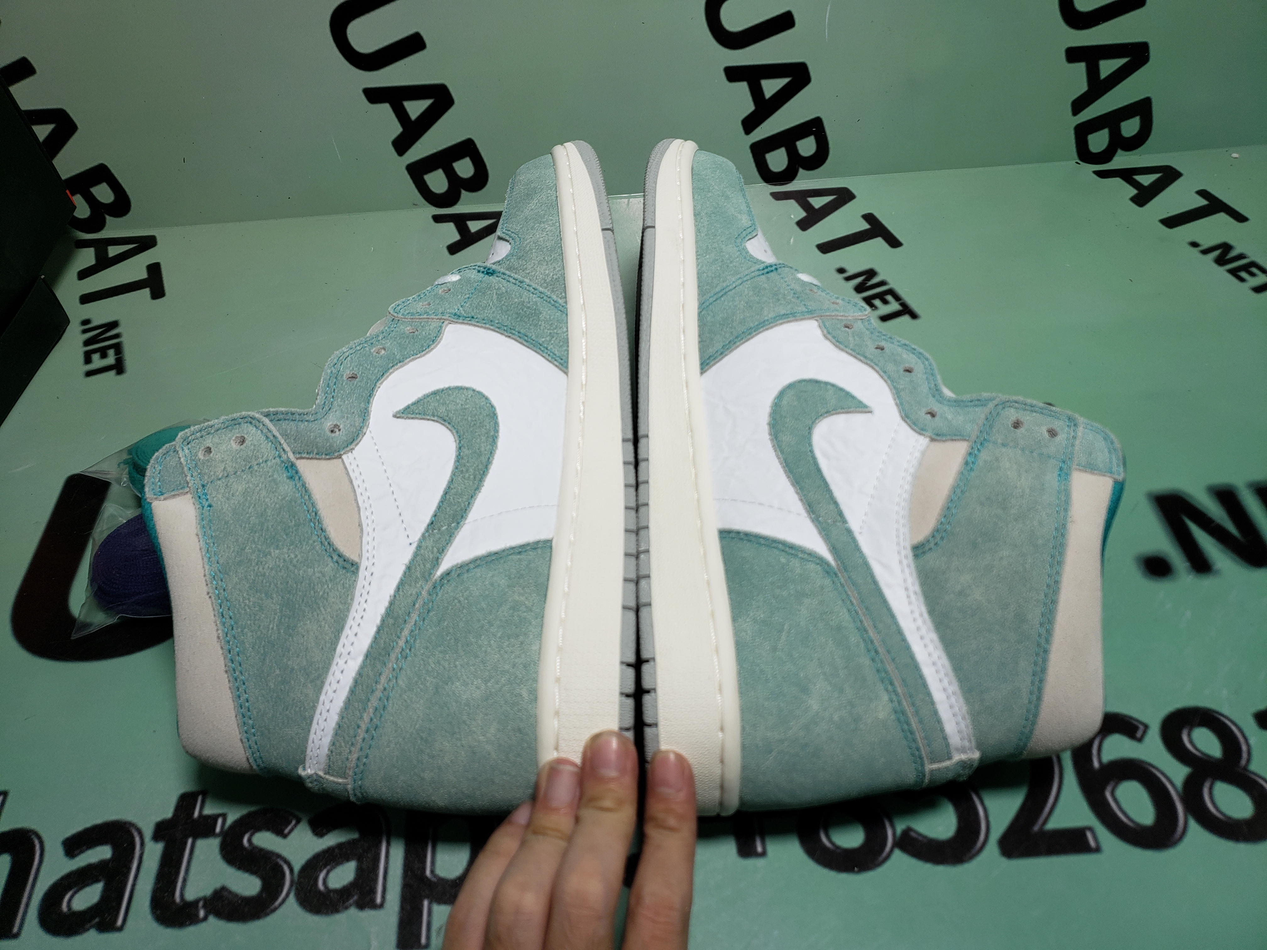 Uabat Jordan 1 Retro High Turbo Green ,555088-311