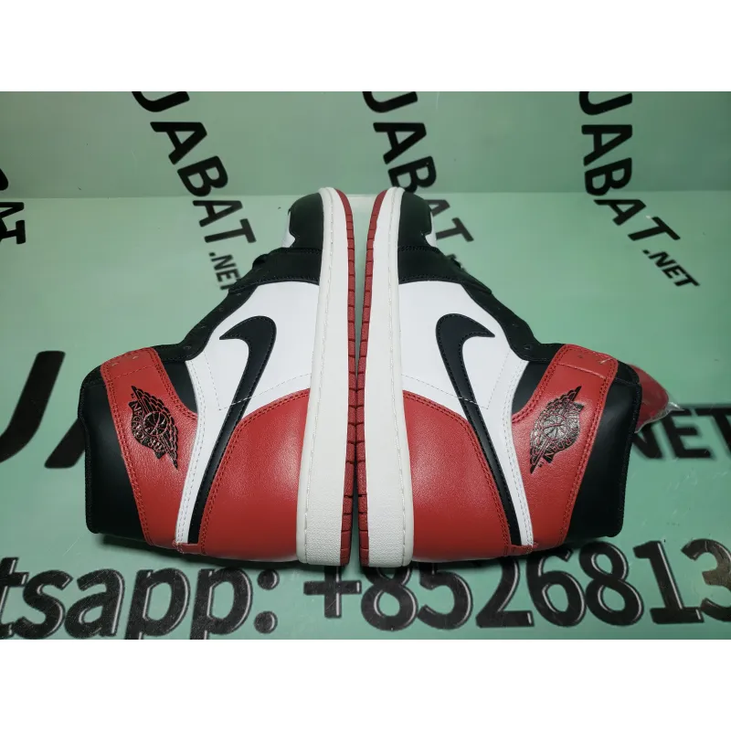 Uabat Jordan 1 Retro Black Toe (2016) ,555088-125
