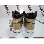 Uabat Jordan 1 Retro High NRG Patent Gold Toe ,861428-007