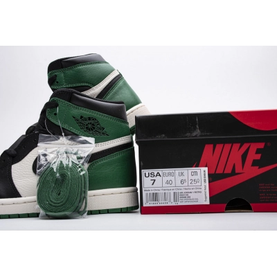 Uabat Jordan 1 Retro High Pine Green ,555088-302 02