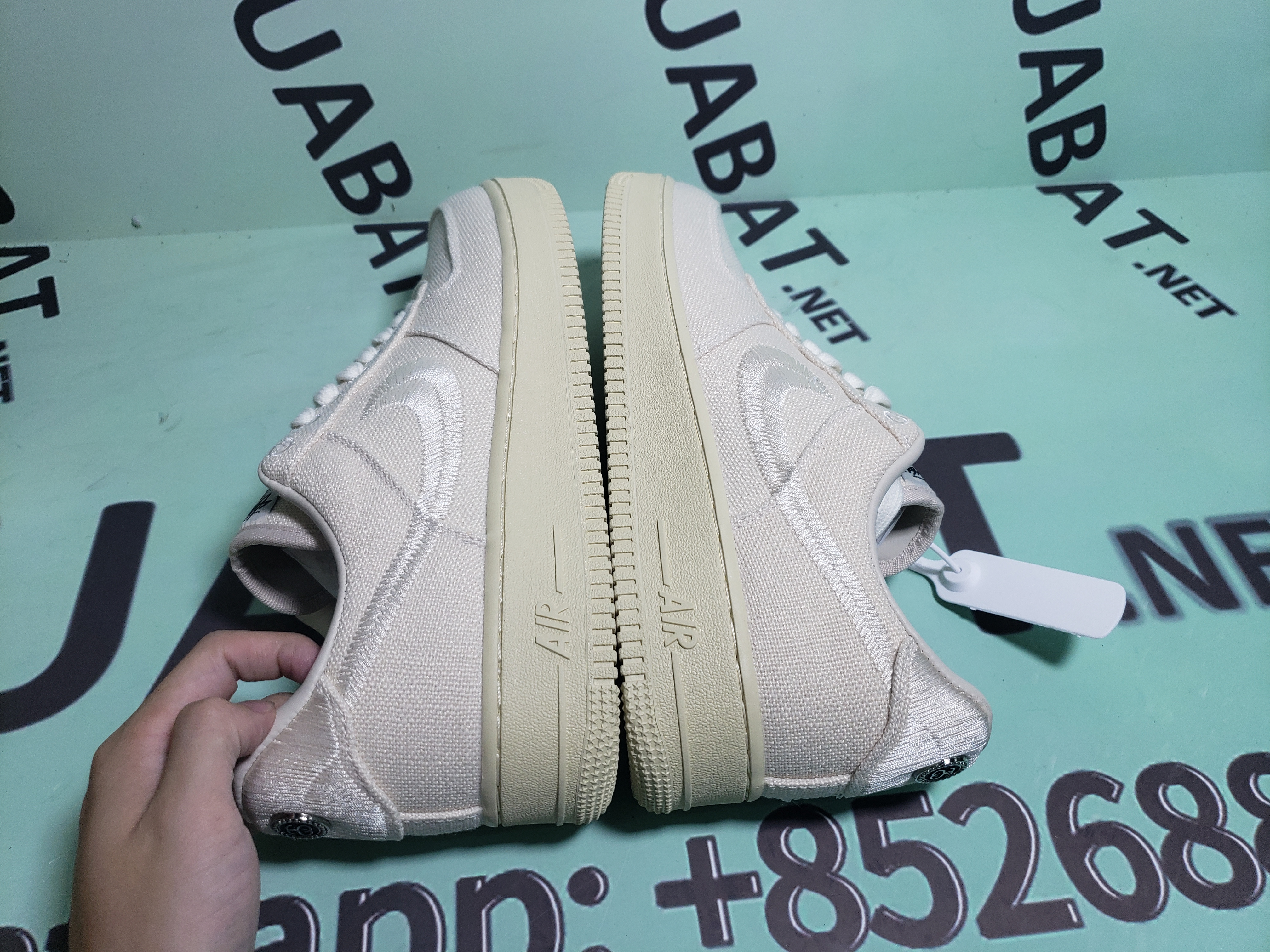 Uabat Air Force 1 Low Stussy Fossil,CZ9084-200