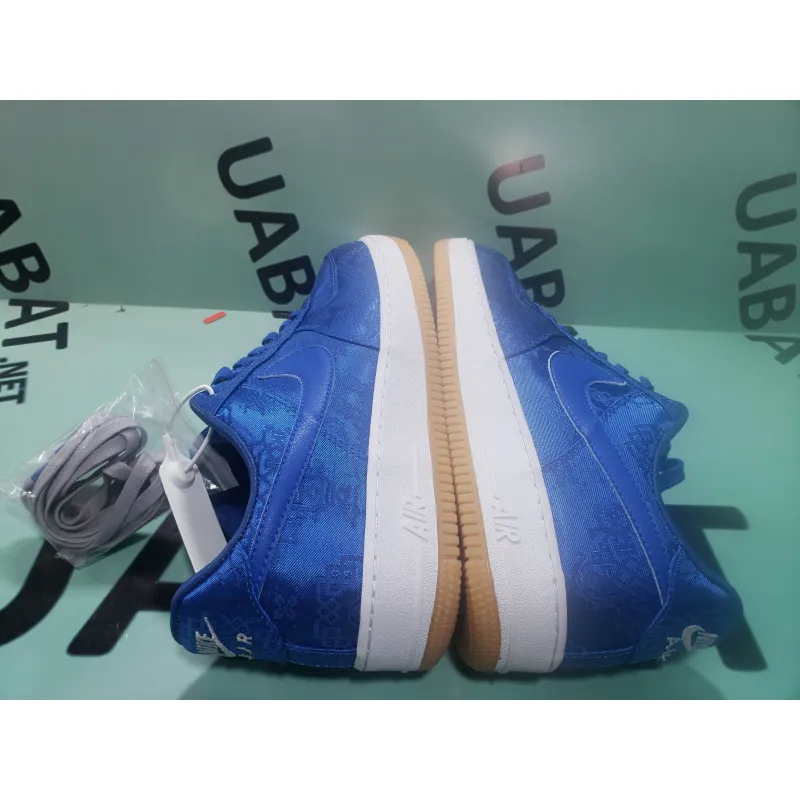 Uabat Air Force 1 Low CLOT Blue Silk ,CJ5290-400