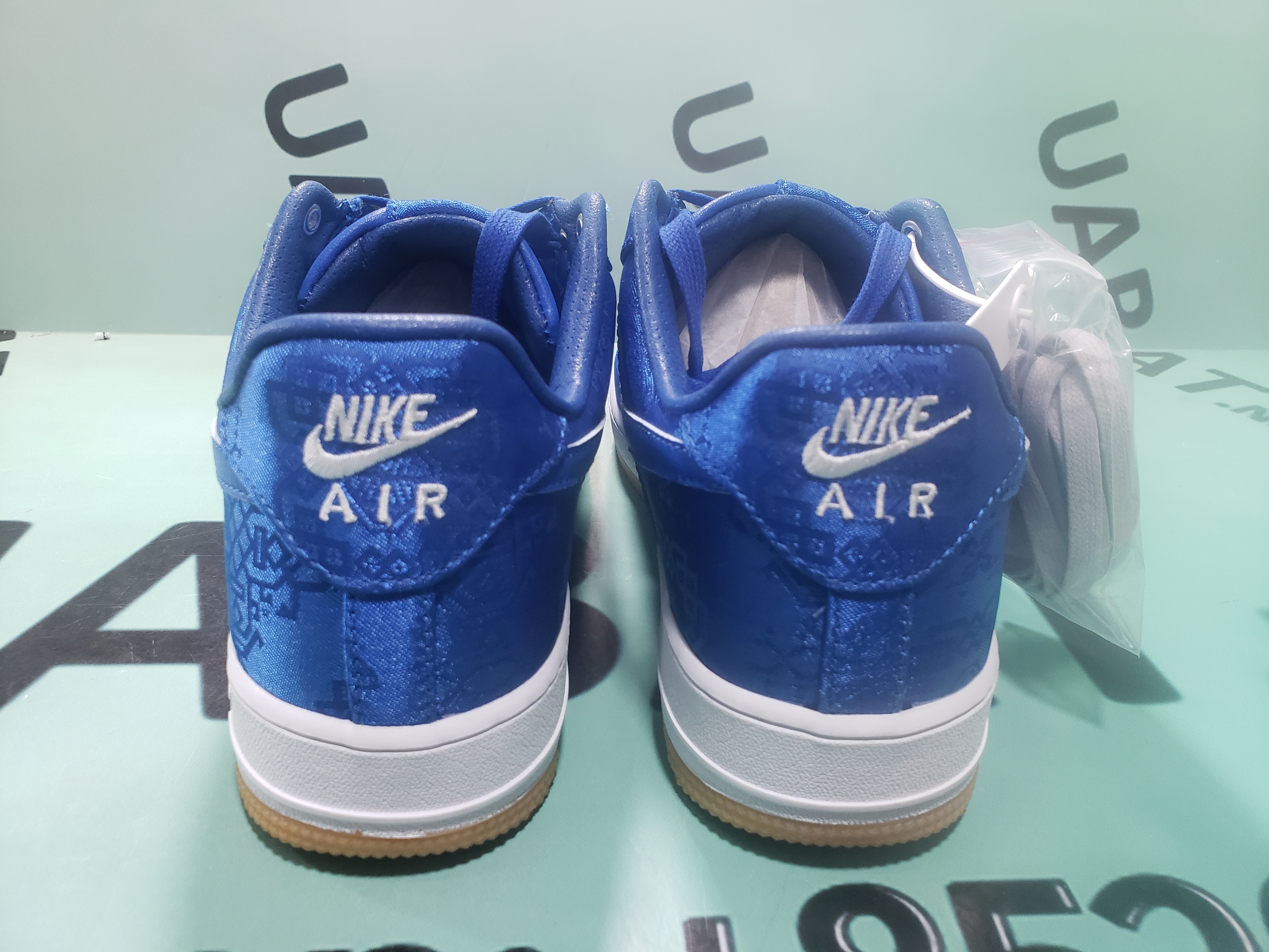 Uabat Air Force 1 Low CLOT Blue Silk ,CJ5290-400