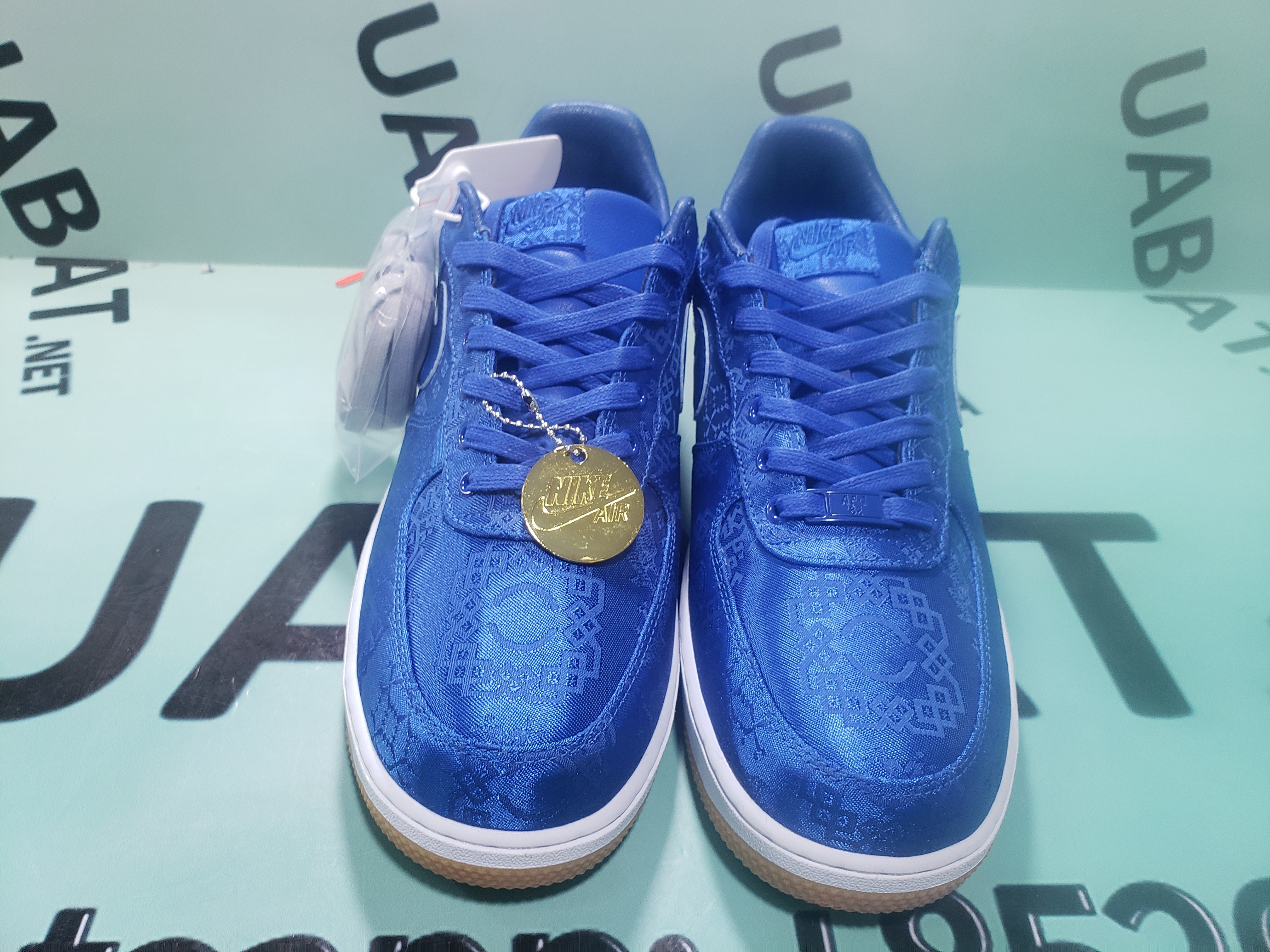 Uabat Air Force 1 Low CLOT Blue Silk ,CJ5290-400