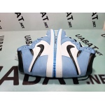 Uabat Jordan 1 Retro High White University Blue Black ,555088-134