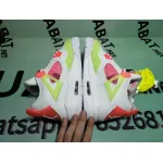 Uabat Jordan 4 Retro White Lemon Pink (GS) ,V7808-100