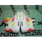 Uabat Jordan 4 Retro White Lemon Pink (GS) ,V7808-100