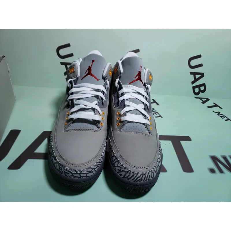 Uabat Jordan 3 Retro Cool Grey (2021) ,CT8532-012