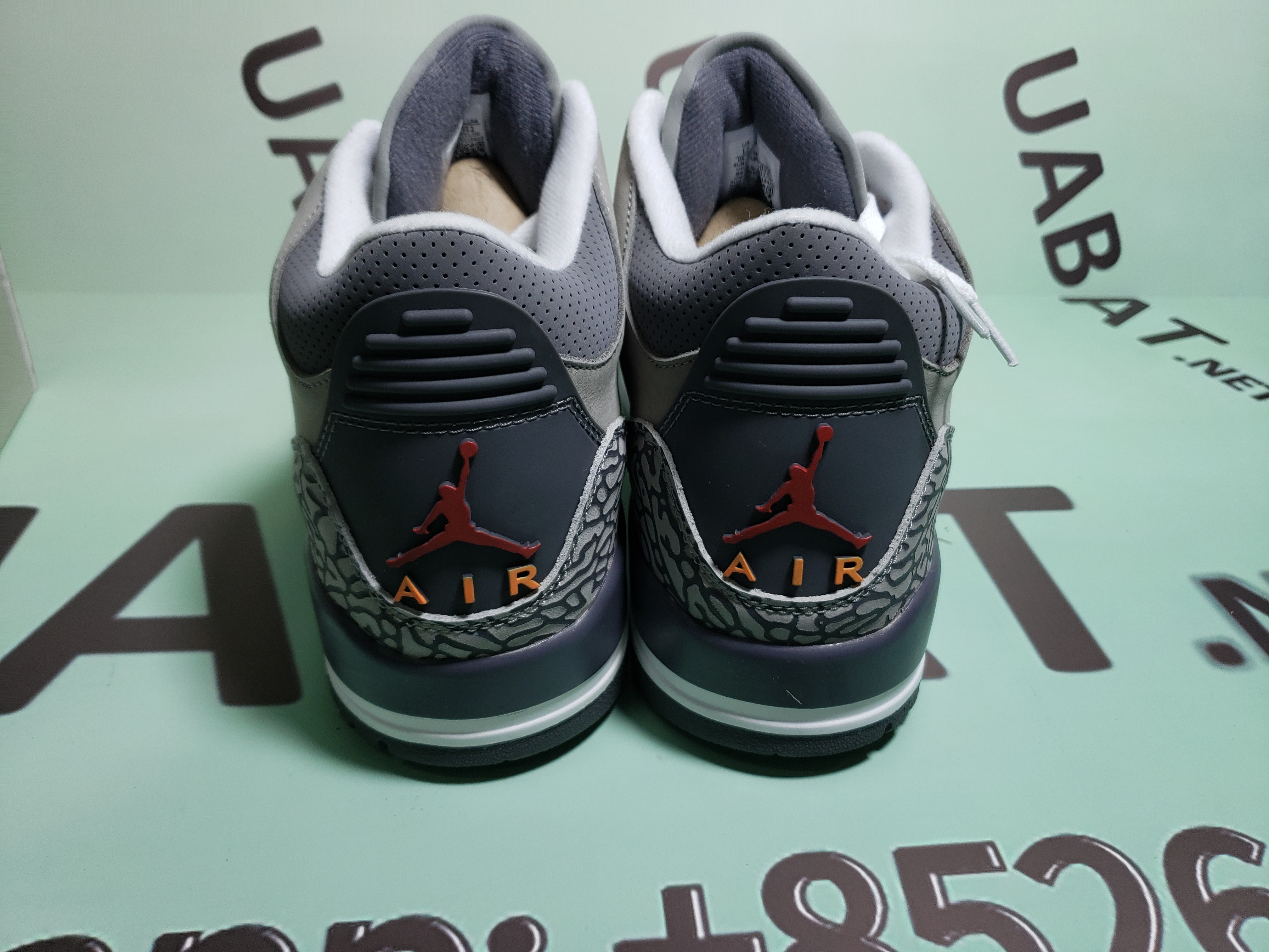 Uabat Jordan 3 Retro Cool Grey (2021) ,CT8532-012