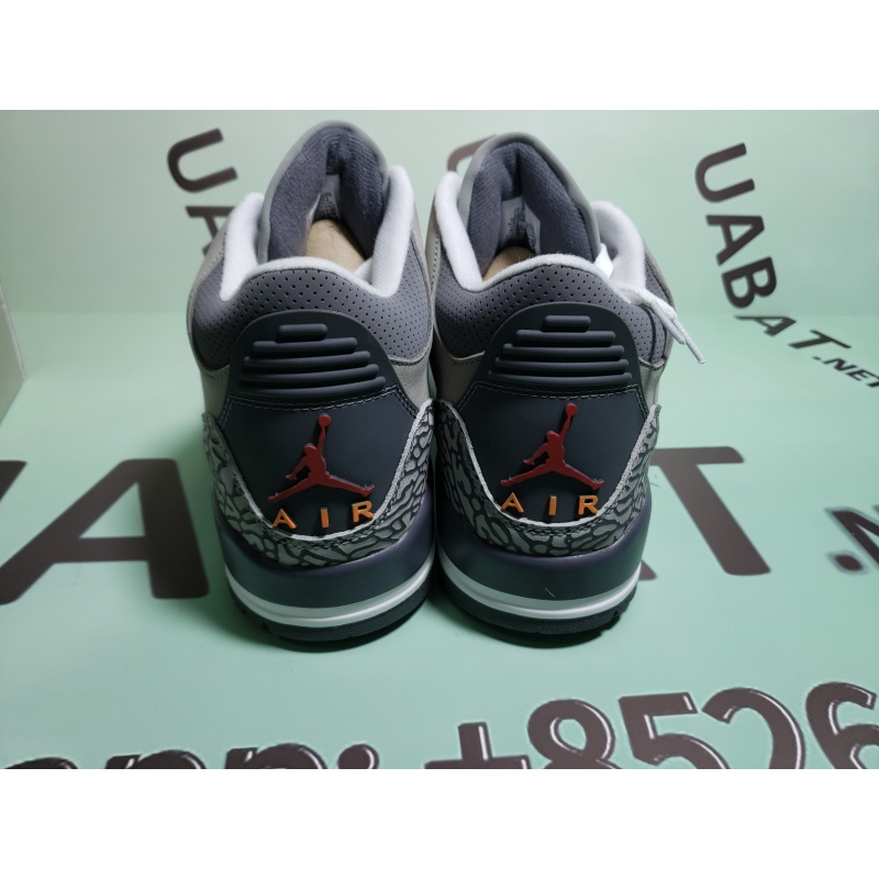 Uabat Jordan 3 Retro Cool Grey (2021) ,CT8532-012
