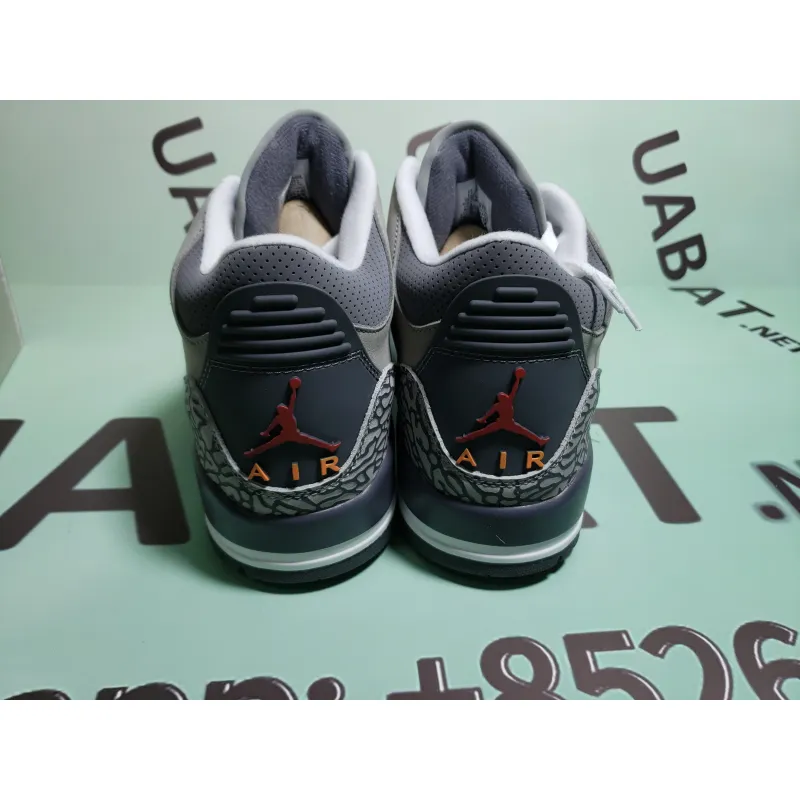 Uabat Jordan 3 Retro Cool Grey (2021) ,CT8532-012