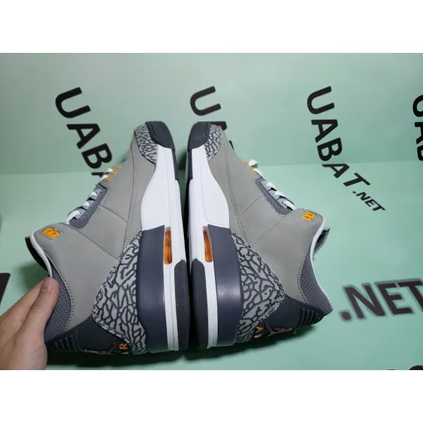 Uabat Jordan 3 Retro Cool Grey (2021) ,CT8532-012