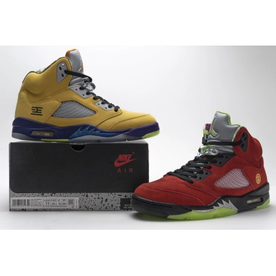 Uabat Jordan 5 Retro What The ,CZ5725-700 01