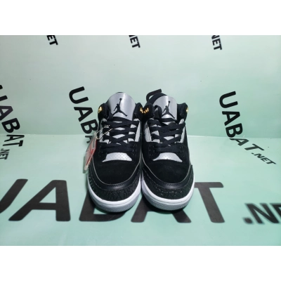 Uabat Jordan 3 Retro Tinker Black Cement Gold ,CK4348-007 02