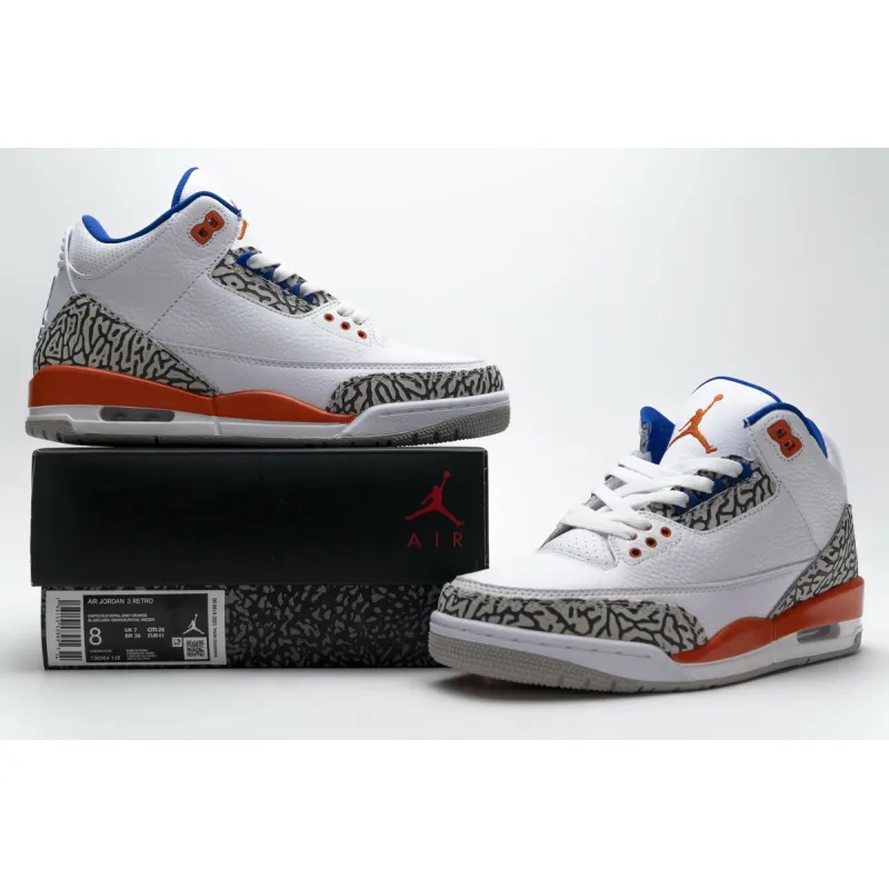 Uabat Jordan 3 Retro Knicks ,136064-148