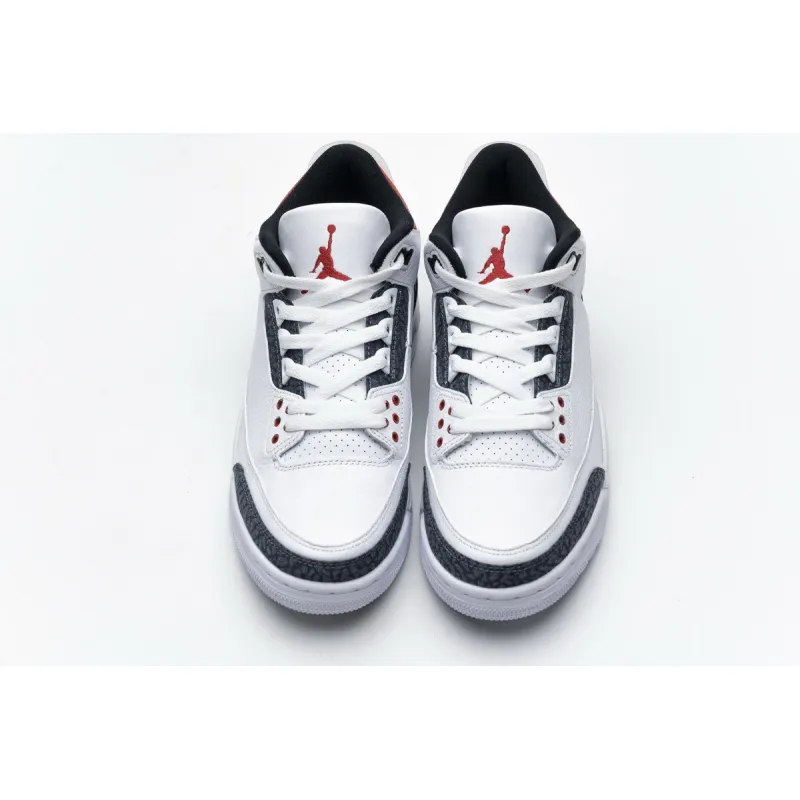 Uabat Jordan 3 Retro SE Fire Red Denim (2020) ,CZ6431-100
