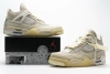 Uabat Jordan 4 Retro Off-White Sail, CV9388-100