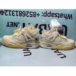 Uabat Jordan 4 Retro Off-White Sail, CV9388-100