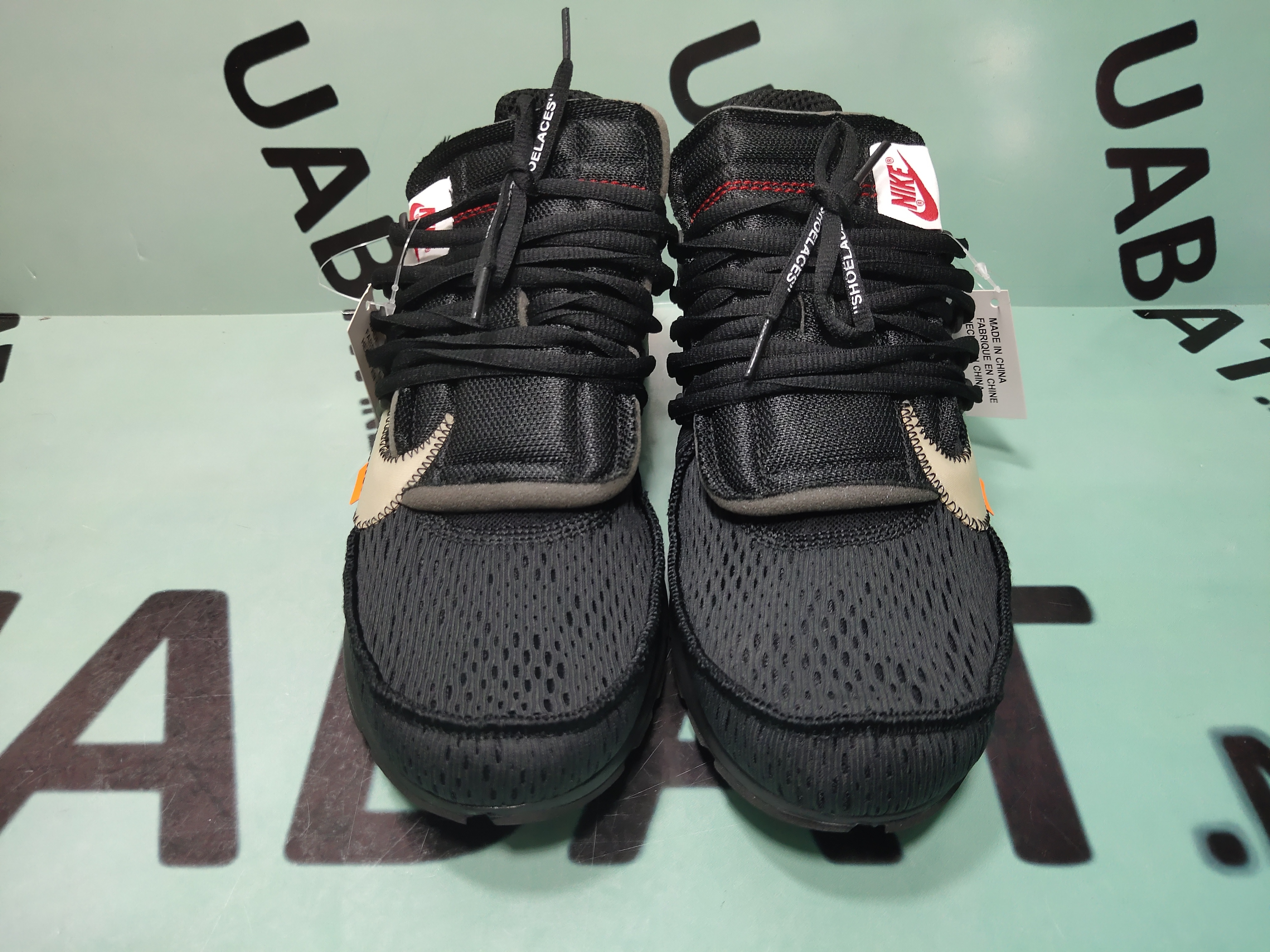 Uabat Air Presto Off-White Black (2018) ,AA3830-002
