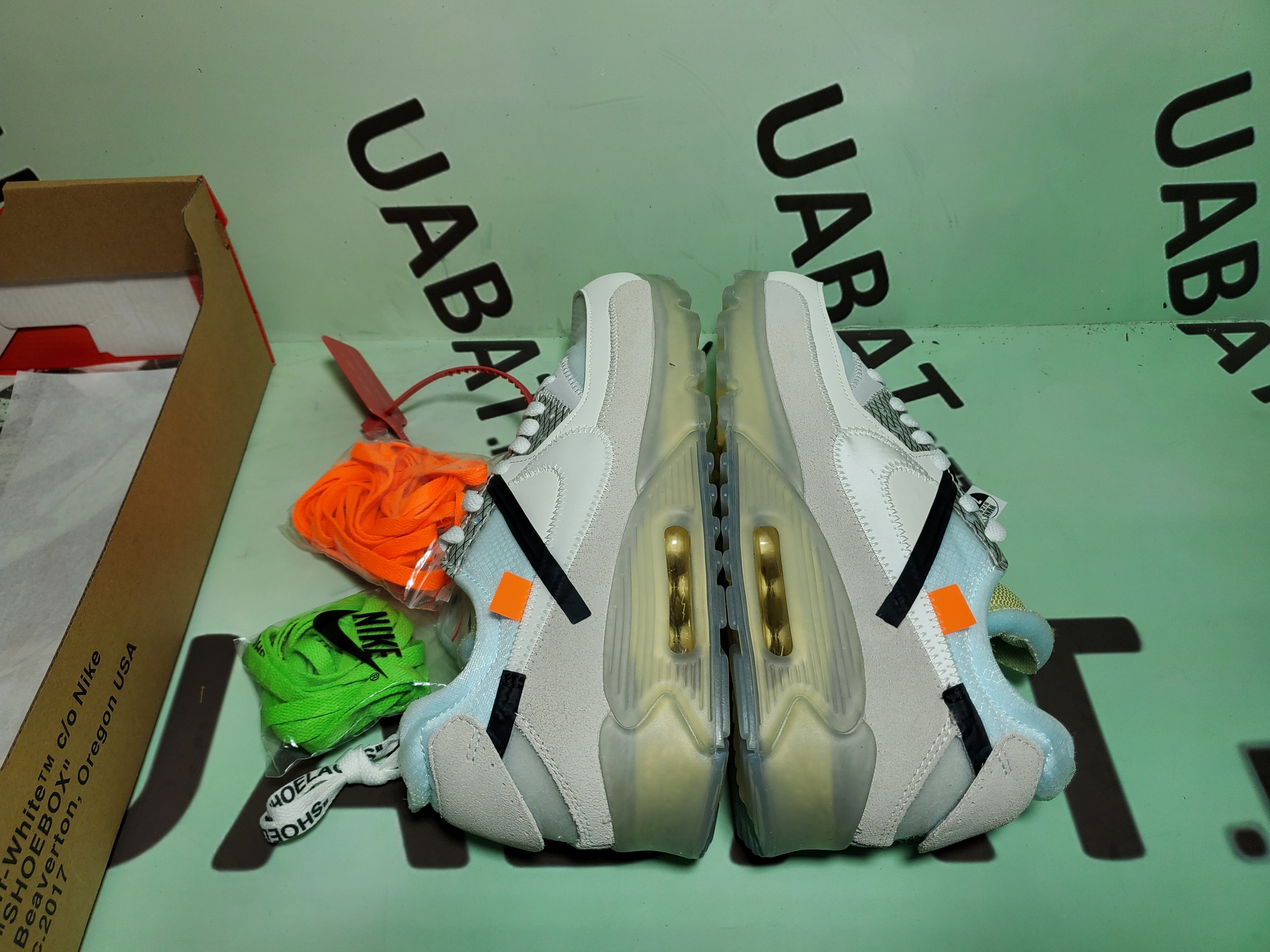 Uabat Air Max 90 OFF-WHITE ,AA7293-100 