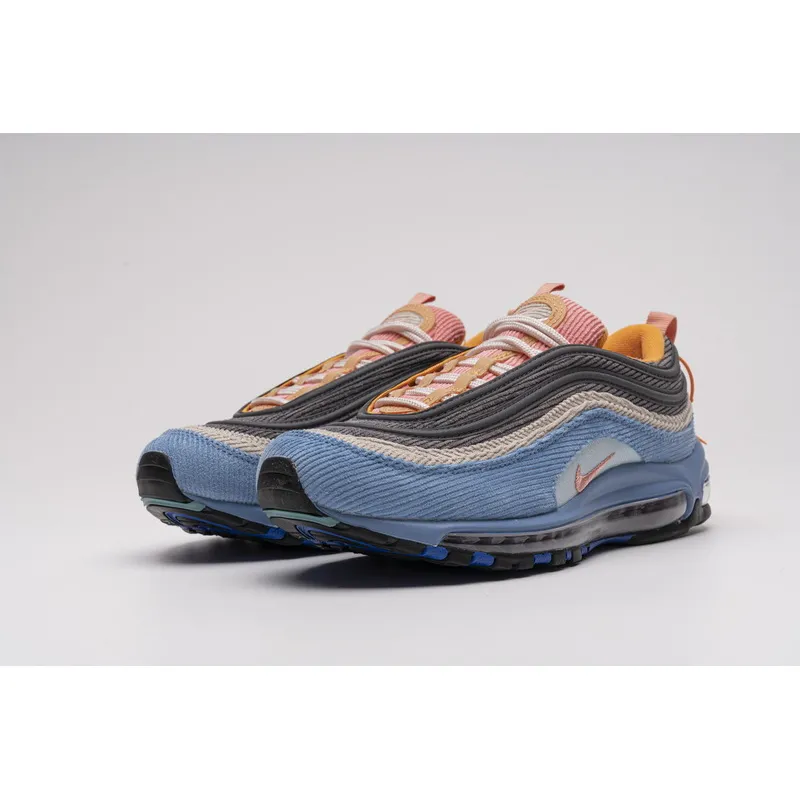 OG Air Max 97 Corduroy Light Blue ,CQ7512-462