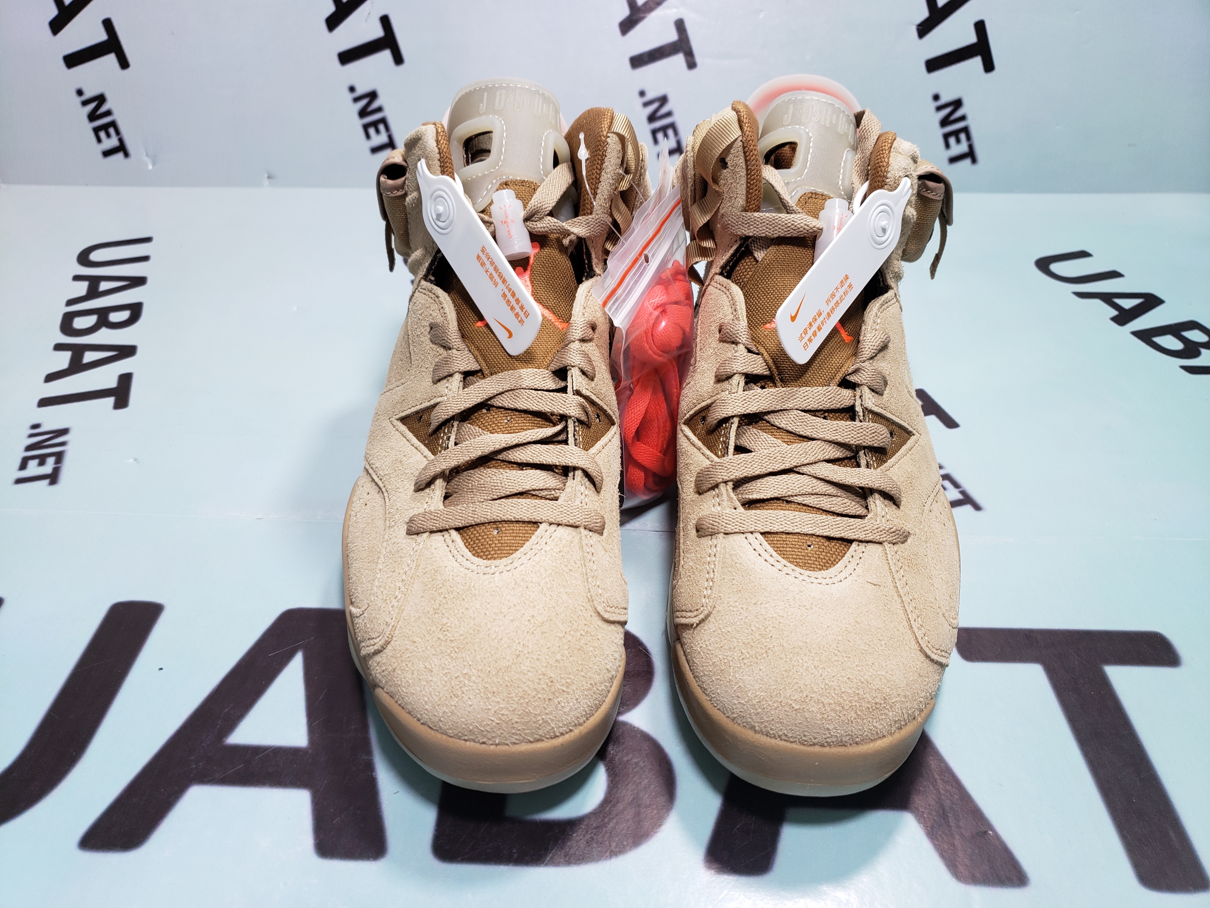 Uabat Jordan 6 Retro Travis Scott British Khaki,DH0690-200