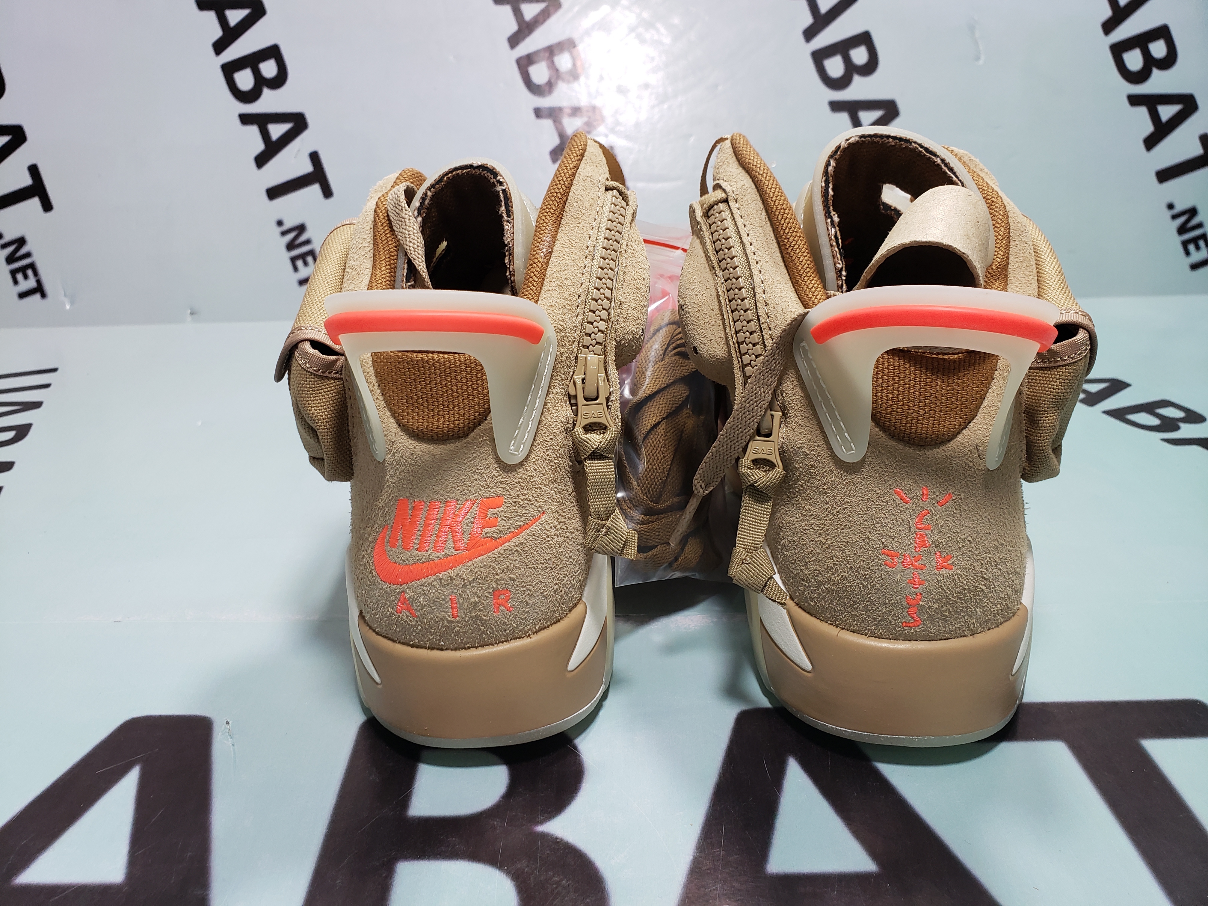 Uabat Jordan 6 Retro Travis Scott British Khaki,DH0690-200