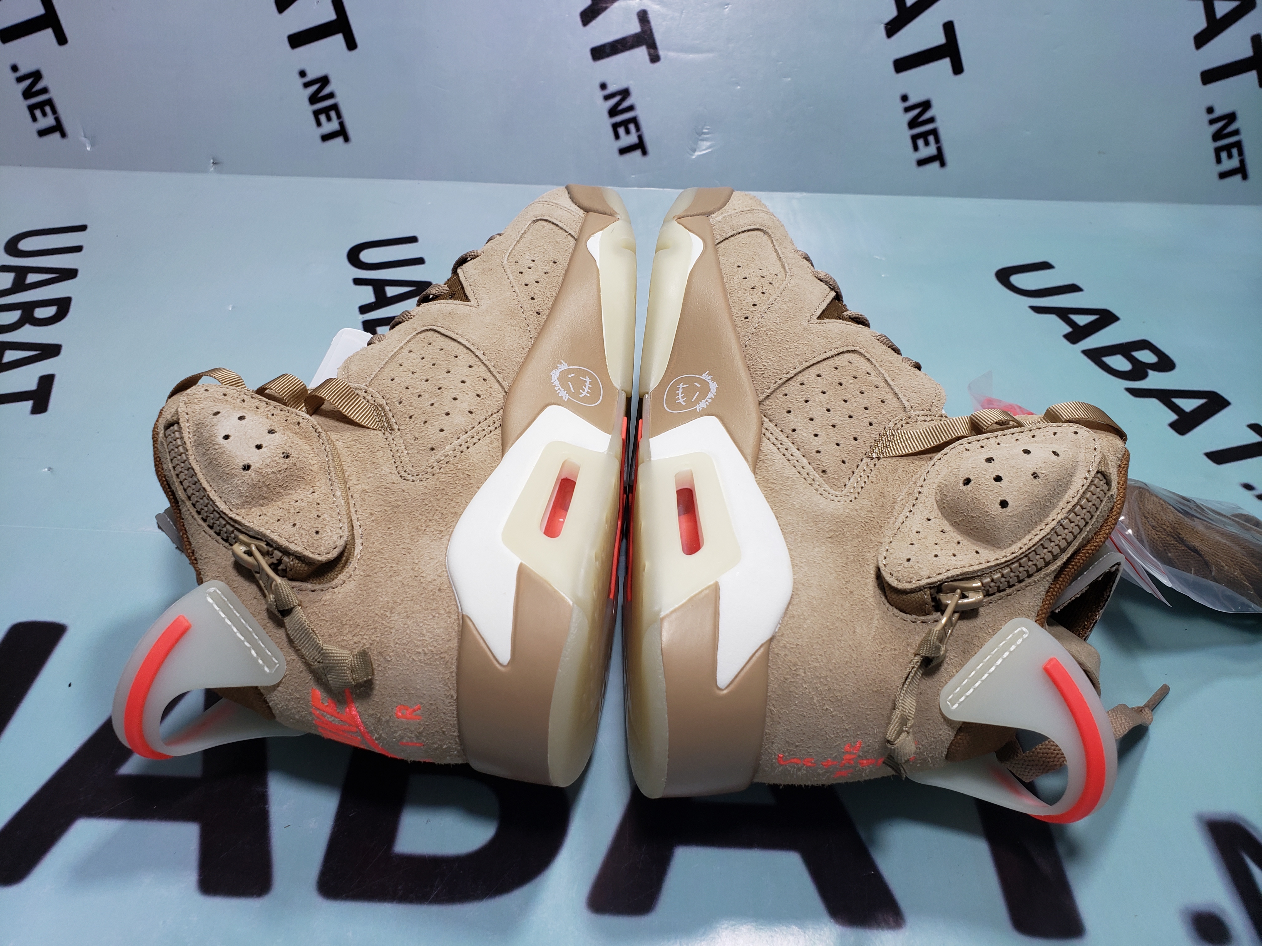 Uabat Jordan 6 Retro Travis Scott British Khaki,DH0690-200