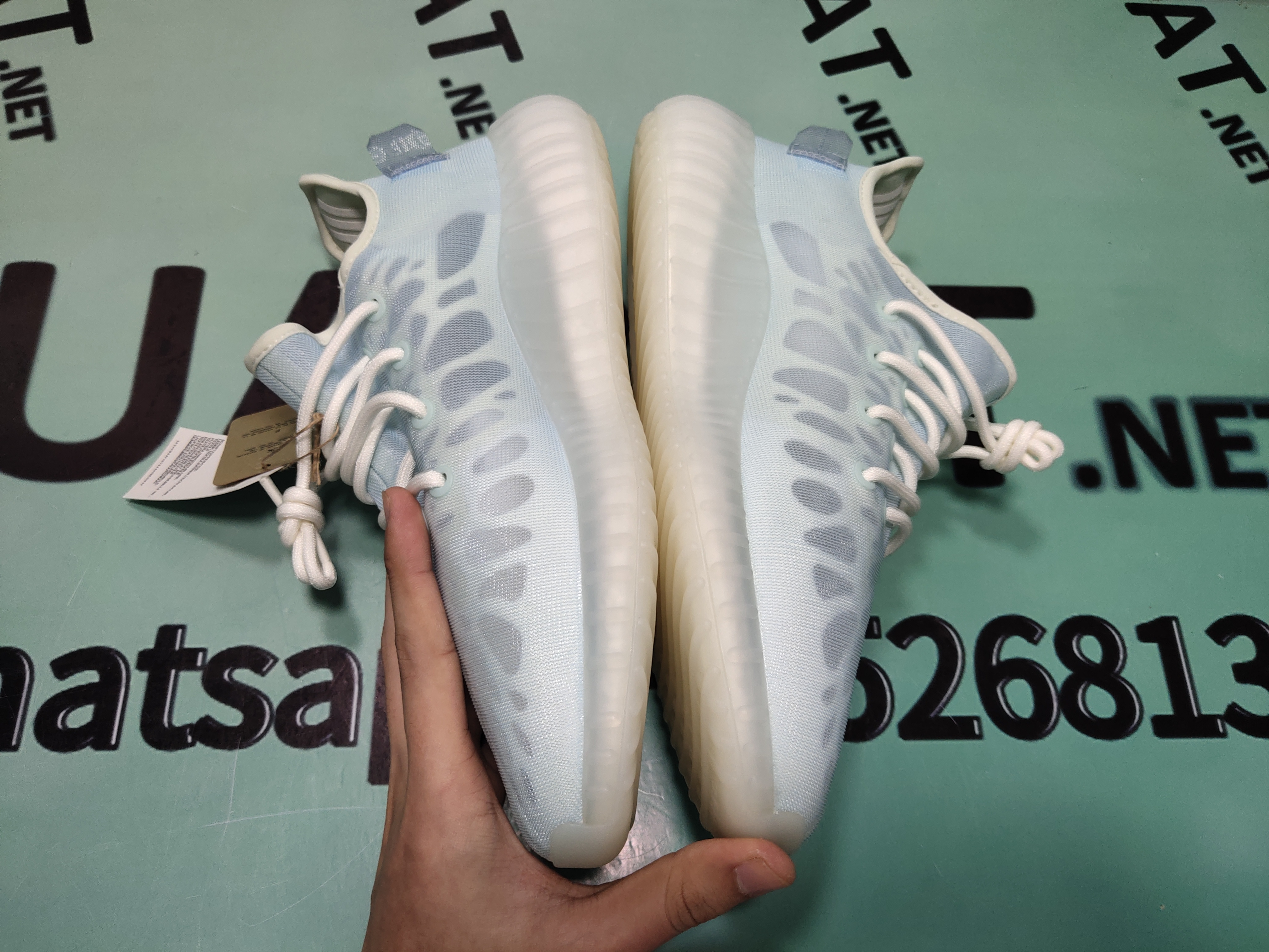 UABAT Yeezy Boost 350 V2 Mono Ice ,GW2869