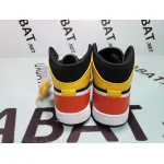 OG Jordan 1 Mid Black Amarillo Orange, 852542-087 