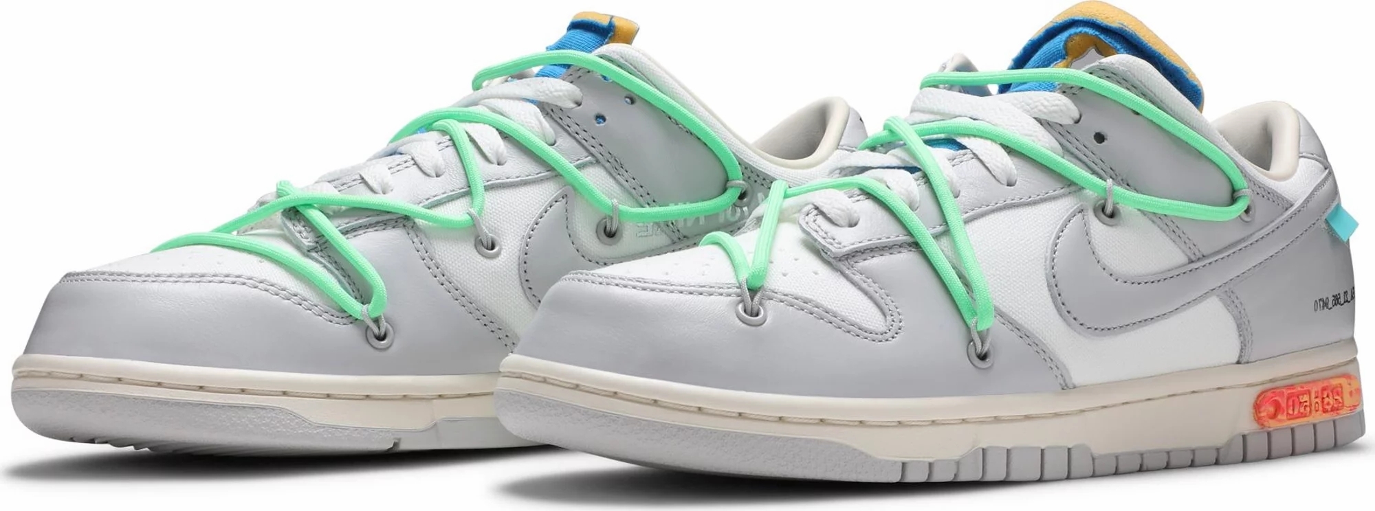 Uabat OFF WHITE X Dunk SB Low The 50 NO.26,  DM1602-116