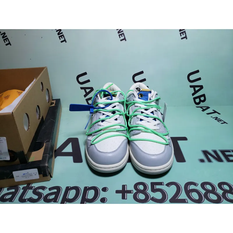 Uabat OFF WHITE X Dunk SB Low The 50 NO.26,  DM1602-116