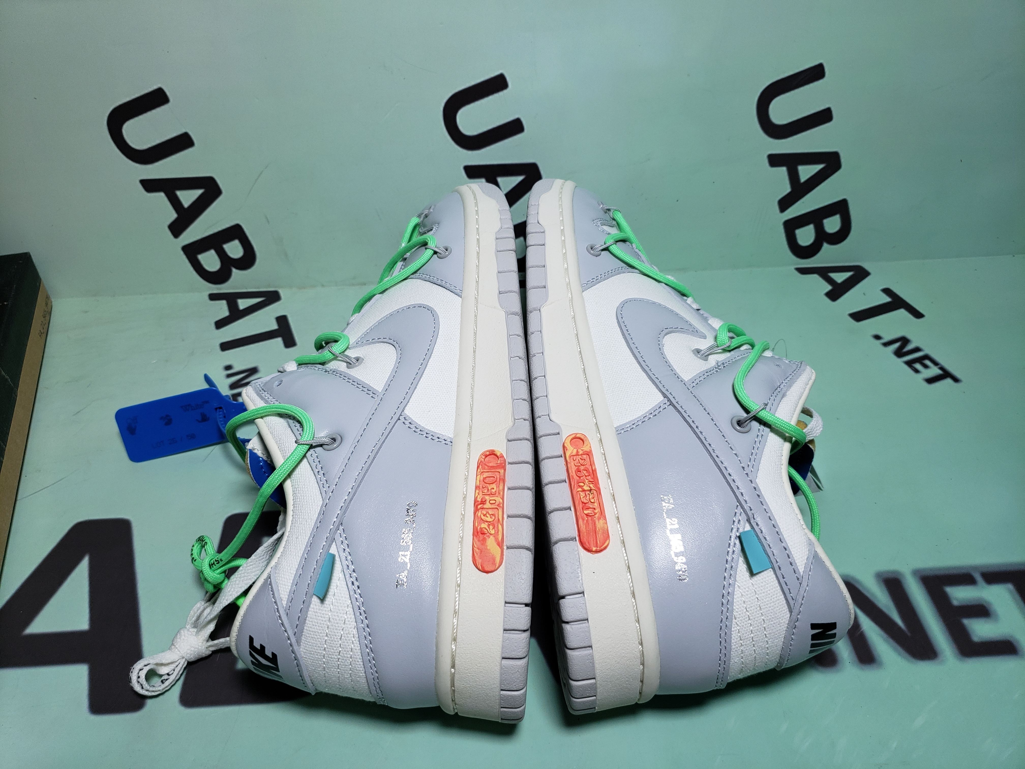 Uabat OFF WHITE X Dunk SB Low The 50 NO.26,  DM1602-116