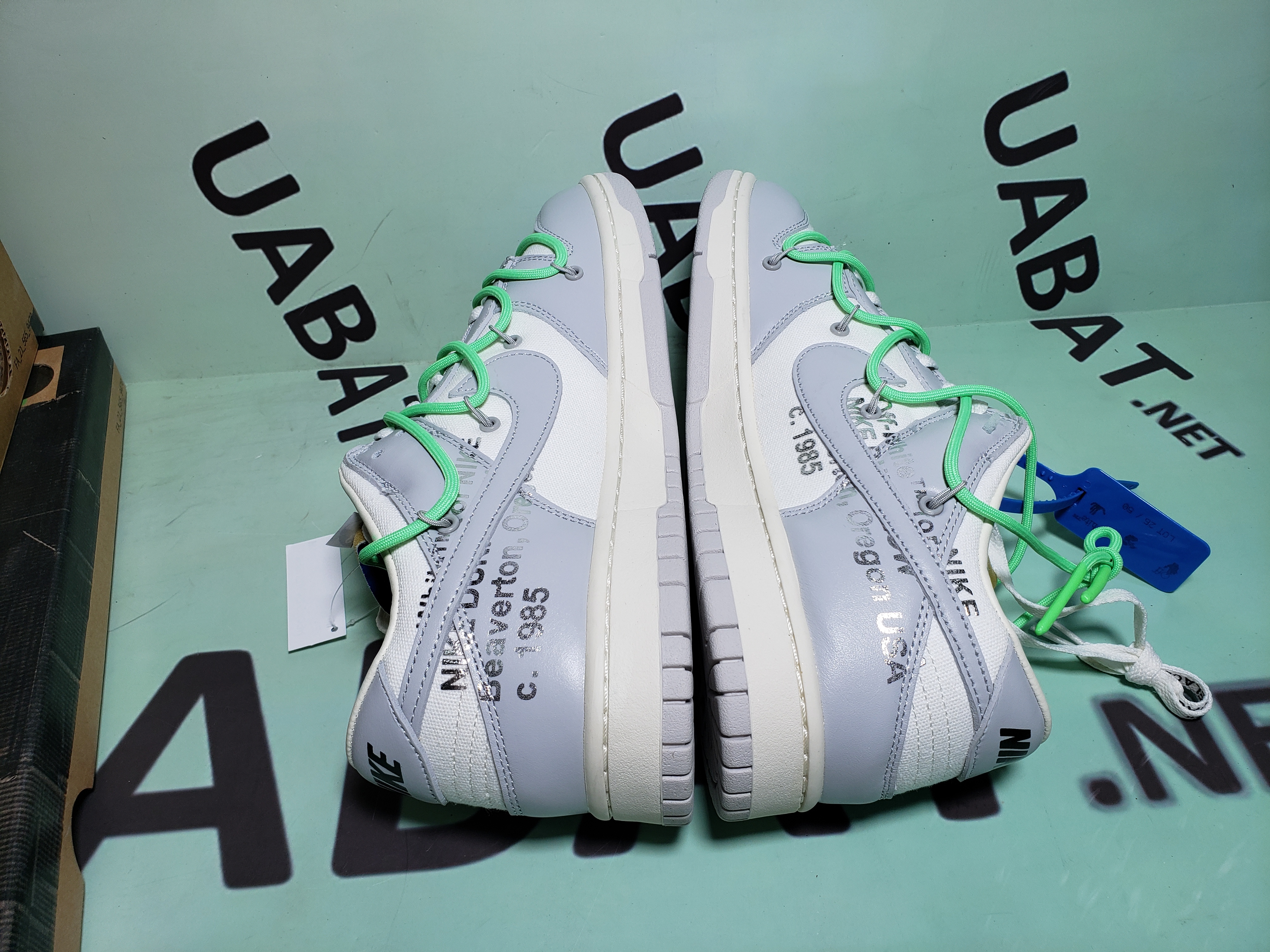 Uabat OFF WHITE X Dunk SB Low The 50 NO.26,  DM1602-116