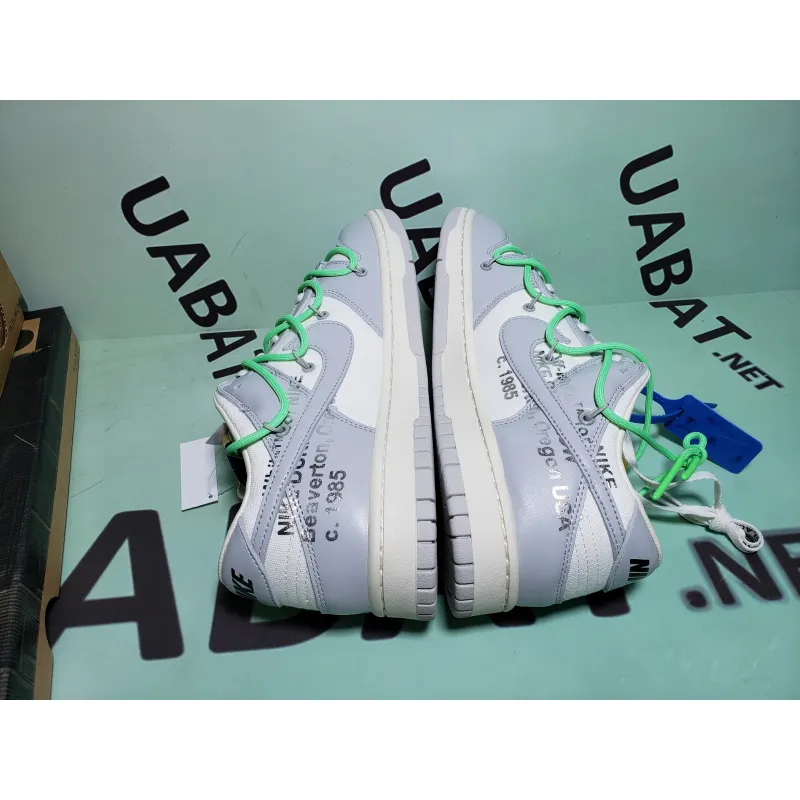 Uabat OFF WHITE X Dunk SB Low The 50 NO.26,  DM1602-116
