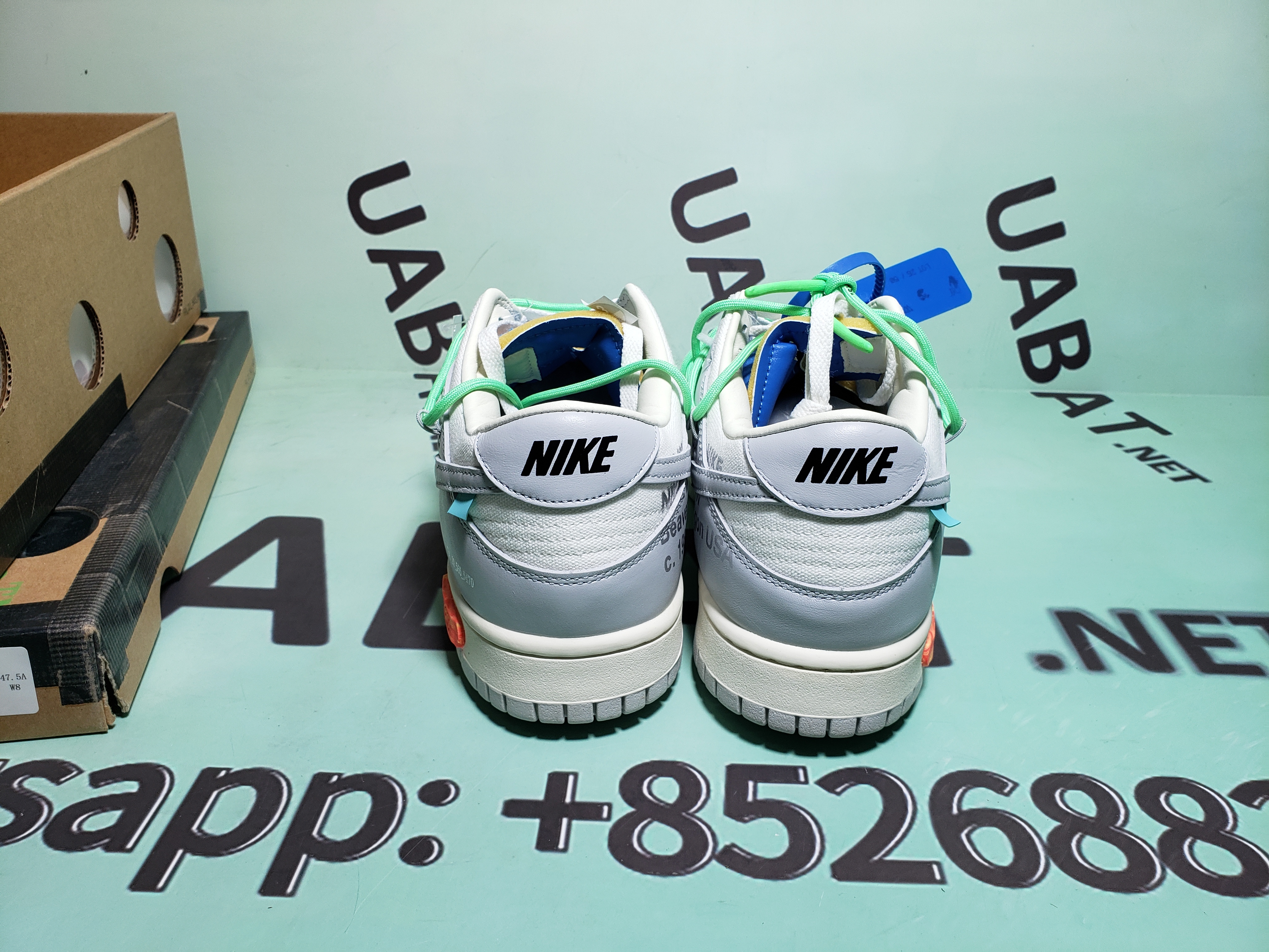 Uabat OFF WHITE X Dunk SB Low The 50 NO.26,  DM1602-116
