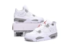 Uabat Jordan 4 Retro White Oreo (2021), CT8527-100