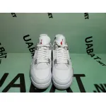 Uabat Jordan 4 Retro White Oreo (2021), CT8527-100