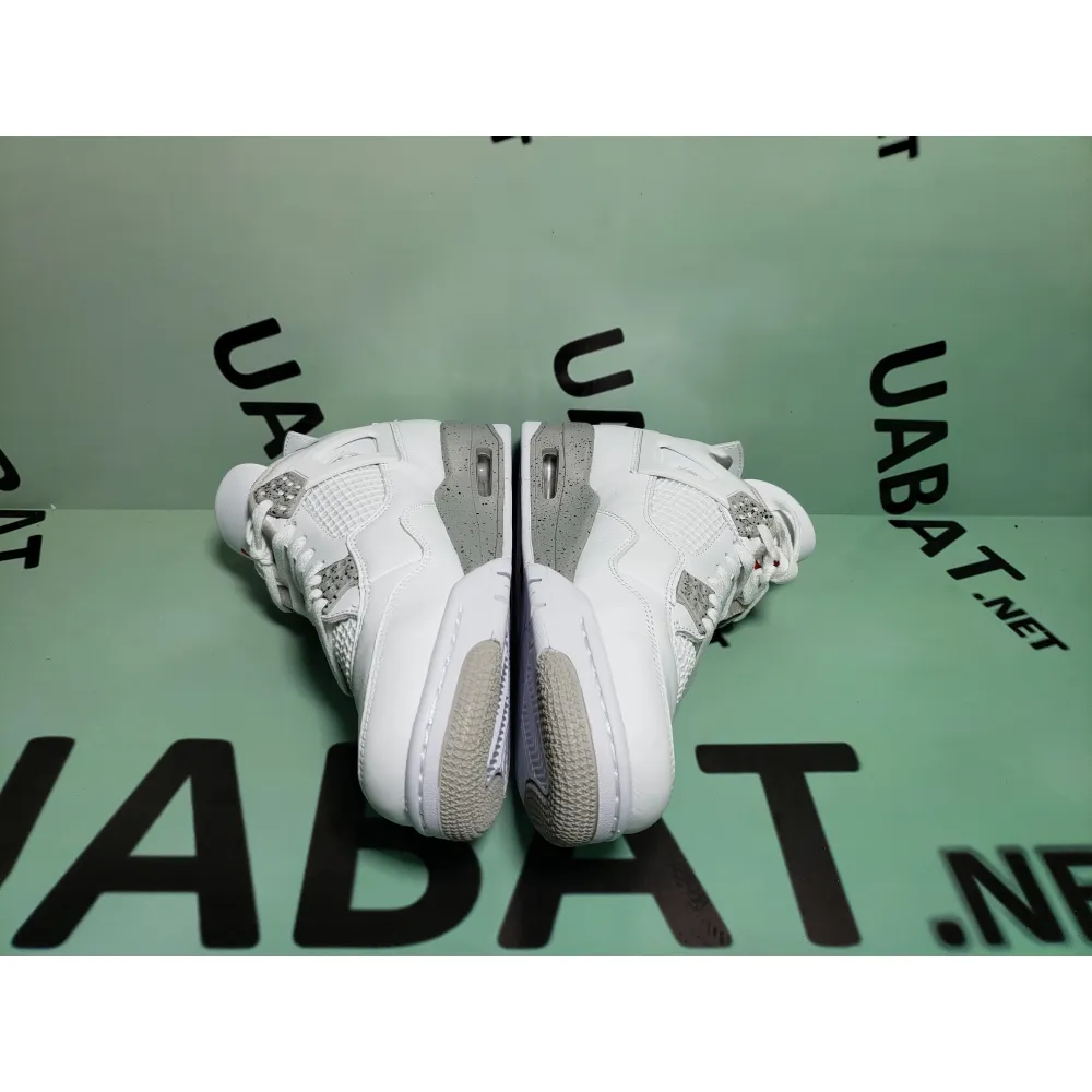 Uabat Jordan 4 Retro White Oreo (2021), CT8527-100