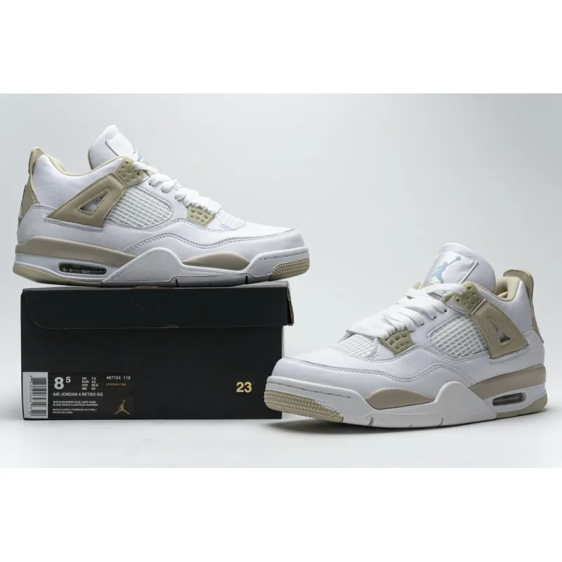 Uabat Jordan 4 Retro Sand Linen, 487724-118