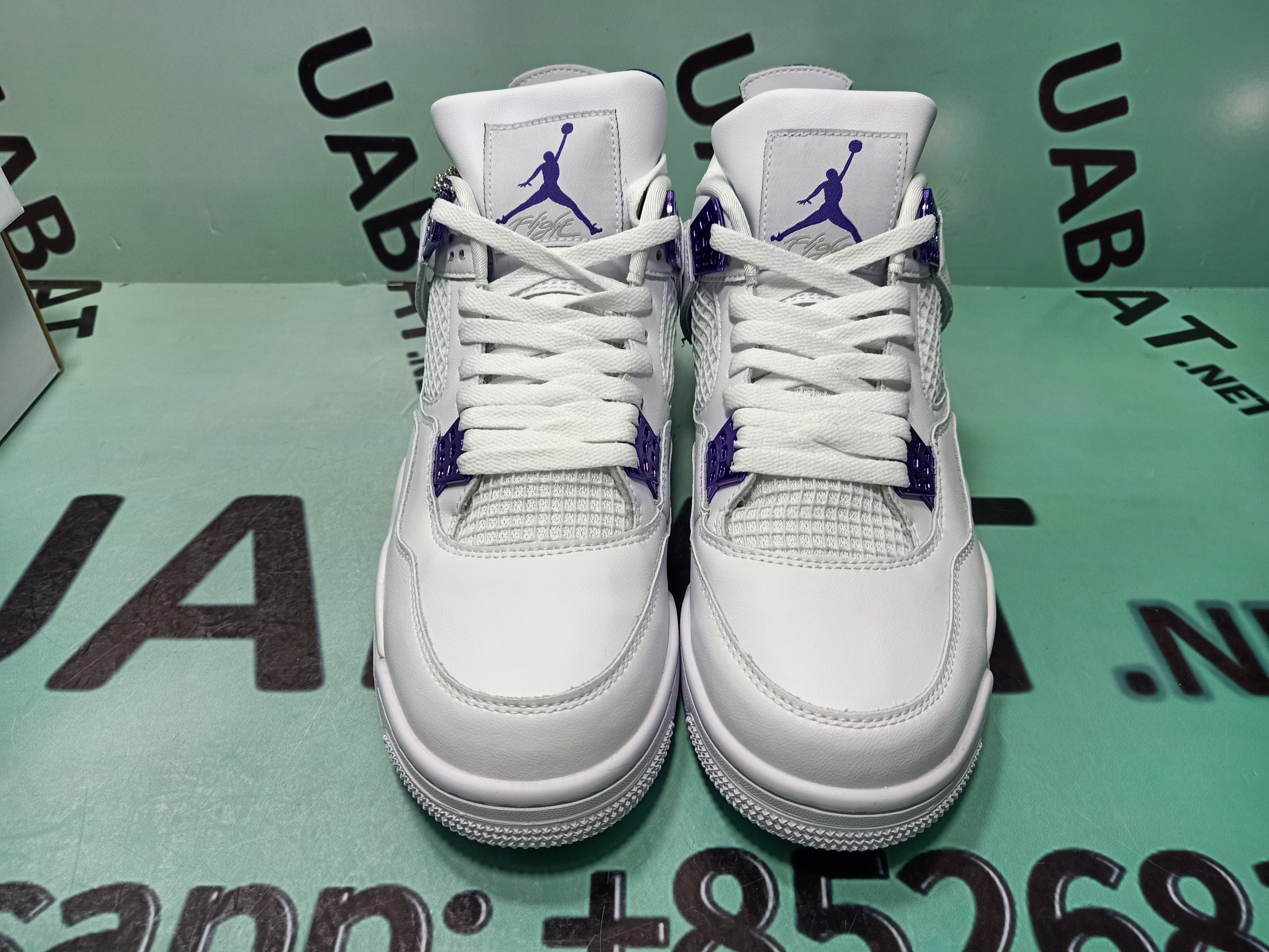 Uabat Jordan 4 Retro Metallic Purple, CT8527-115