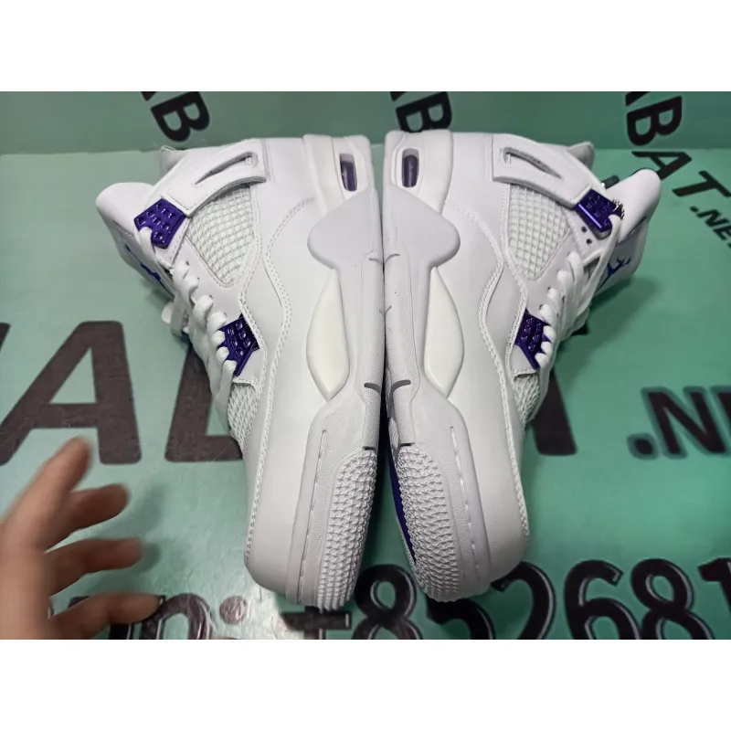 Uabat Jordan 4 Retro Metallic Purple, CT8527-115