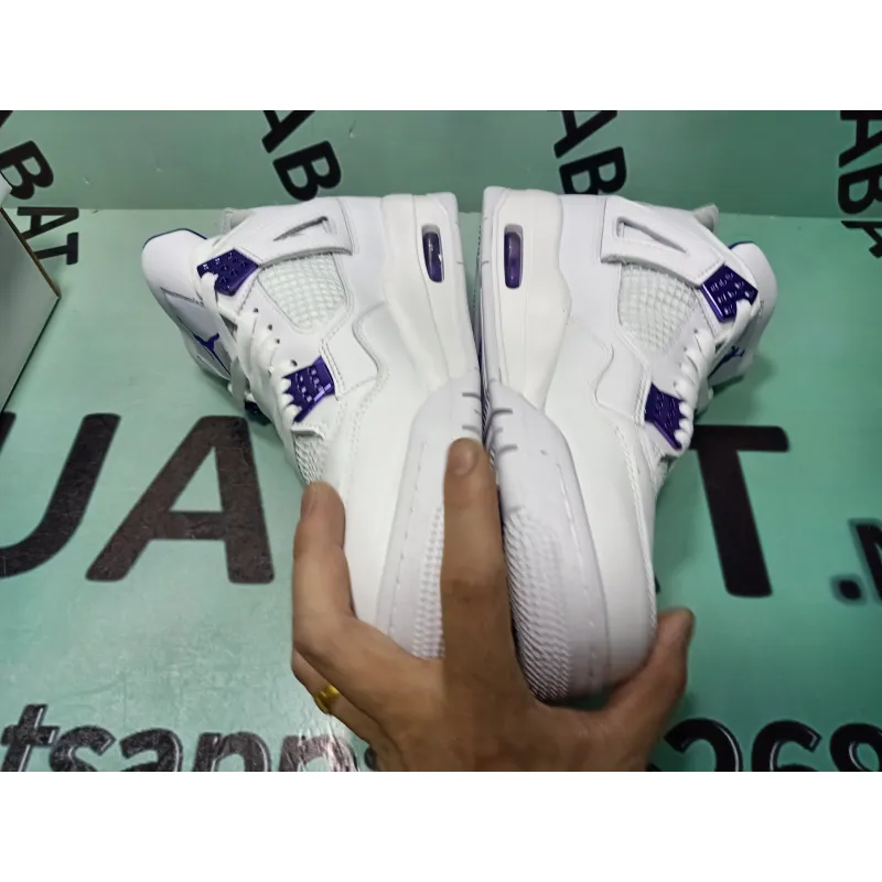 Uabat Jordan 4 Retro Metallic Purple, CT8527-115