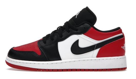 OG Jordan 1 Low Bred Toe, 553560-612