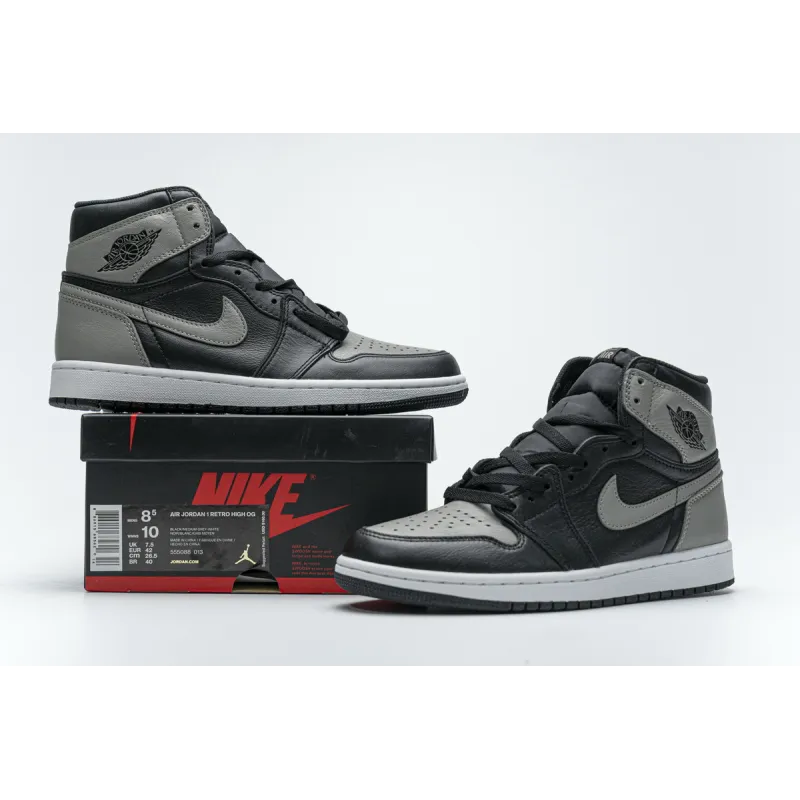 Uabat Jordan Retro 1 High OG Sahdow , 555088-013