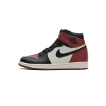 OG Jordan 1 High OG Bred Toe, 555088-610