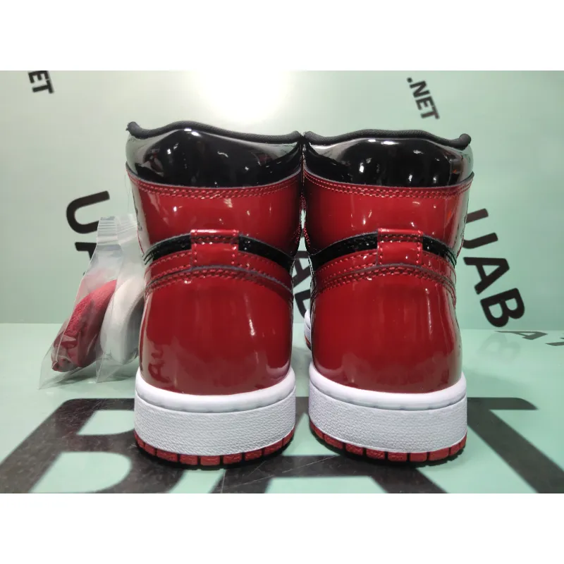 OG Jordan 1 Retro High OG Patent Bred, 555088-063